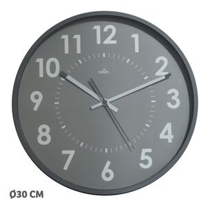 Reloj de Pared Orium By Cep Analogico 11245 30 cm Ø Gris