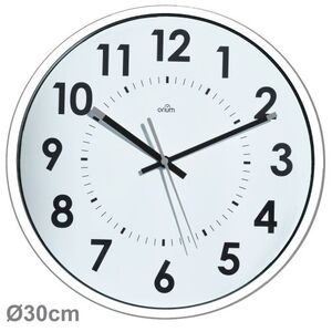 Reloj de Pared Orium By Cep Analogico 11247 30 cm Ø Blanco