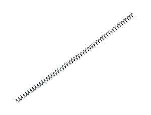 Espiral Metalico Yosan Negro Paso 64 5:1 10 mm