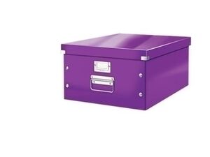 Caja para Almacenamiento Leitz Click&store Grande 369X200X484 mm Violeta