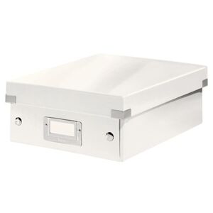 Caja para Almacenamiento Leitz Click&store Organizadora Pequeña 220X100X285 mm Blanco