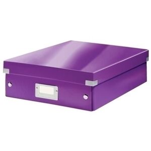 Caja para Almacenamiento Leitz Click&store Organizadora Mediana 280X100X370 mm Violeta