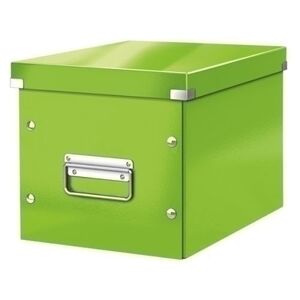 Caja para Almacenamiento Leitz Click&store Cubica Mediana 265X265X250 mm Verde