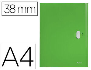 Carpeta de Proyectos Leitz Recycle Din A4 Polipropileno Lomo 38 mm Verde