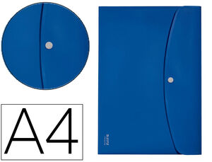 Carpeta Leitz Recycle Portadocumentos Broche Din A4 Polipropileno Azul