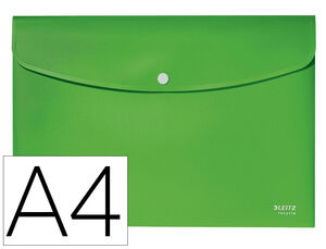Carpeta Leitz Recycle Portadocumentos Broche Din A4 Polipropileno Verde