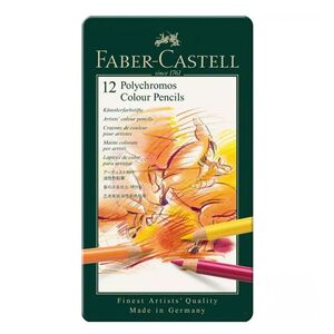 Lápices de Colores Faber Castell Polychromos Surtido 12 ud