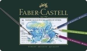 Lapices Acuarelables Faber-Castell Albrecht Dürer Estuche Metal de 36