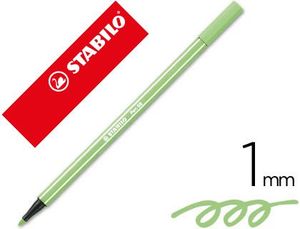 Rotulador Stabilo Acuarelable Pen 68 Verde Hielo
