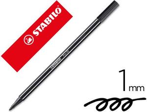Rotulador Stabilo Acuarelable Pen 68 Negro
