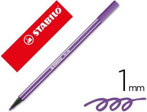 Rotulador Stabilo Acuarelable Pen 68 Violeta 1 mm