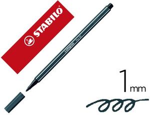 Rotulador Stabilo Acuarelable Pen 68 Gris Azulado Intenso 1 mm