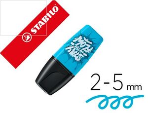 Rotulador Stabilo Boss Mini Fluorescente By Snooze One Azul