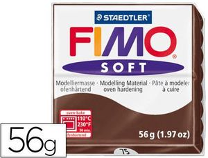 Pasta Staedtler Fimo Soft 56 Gr Color Chocolate