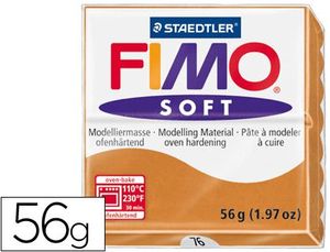 Pasta Staedtler Fimo Soft 56 Gr Color Cogñac