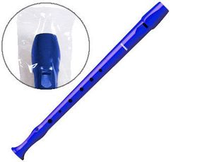 Flauta Hohner 9508 Azul/funda Verde Transparente