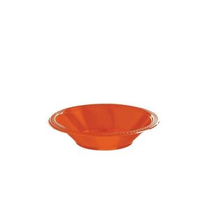 Plato Bowl Plástico 355 Ml Naranja Paquete 10 uds.
