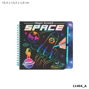 Libro Colorear Magico Scratch Space