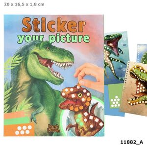 Cuaderno Dino World Sticker Your Picture