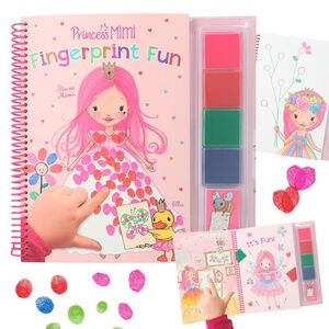 Cuaderno Princess Mimi Pinta con los Dedos