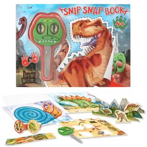 Libro Snip Snap Dino World