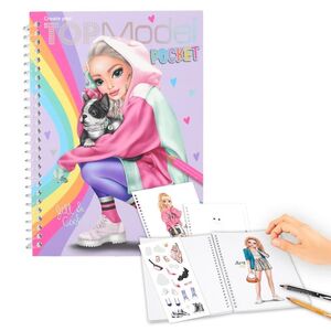 Cuaderno Colorear Topmodel