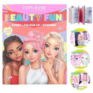 Libro para Colorear Beauty Fun Topmodel