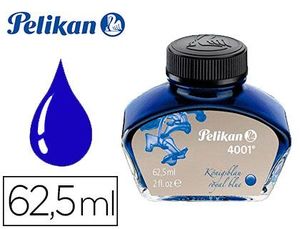 Tinta Estilografica Pelikan 4001 Azul Real Frasco de 62,5 Ml