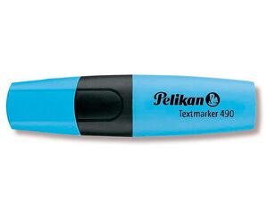 Marcador Fluorescente Pelikan 490 Azul