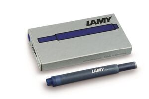 Caja Cartuchos Tinta Pluma Lamy T10 Azul/negro