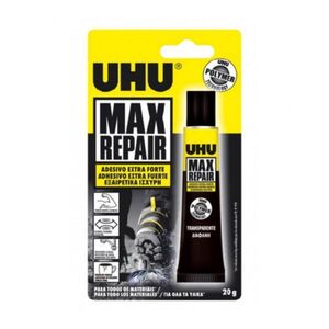 Pegamento Transparente Uhu Max Repair 20 Gr