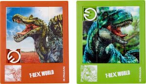 Rompecabezas Deslizante T-Rex World