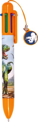 Bolígrafo 6 Colores T-Rex World