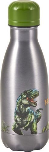 Botella Acero Inoxidable 400 Ml Litros T-Rex World