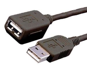 Cable Usb 2. 0 Mediarange Tipo Alargador A-A Usb Longitud 3Mtcolor Negro