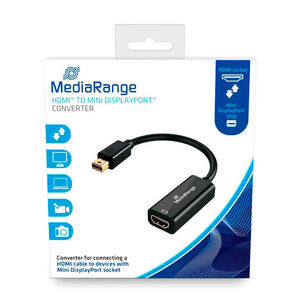 Cable Mediarange Mini Displayport a Hdmi 15Cm