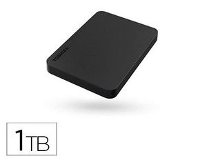 Disco Duro Toshiba 2,5 Externo Canvio Basics 1 Tb 5000 Mbit/s Micro Usb 3. 0 Negro