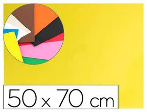 Goma Eva 50X70 cm Amarillo 1,5 mm