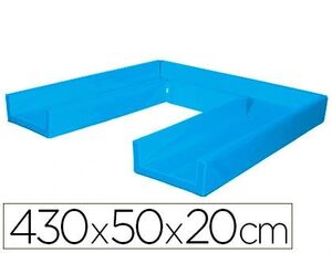 Circuito Modular de Gateo Sumo Didactic 430X50X20 cm Azul.