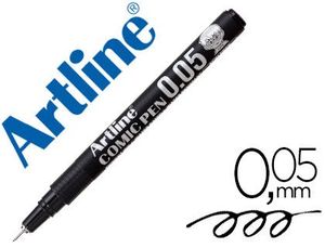 Rotulador Artline Calibrado Micrometrico Negro Comic Pen Ek-2805 Punta Poliacetal 0,05 mm Resistente