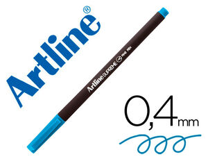 Rotulador Artline Supreme Epfs200 Fine Liner Punta de Fibra Azul Celeste 0,4 mm