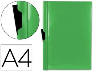 Dossier Pinza Lateral A4 Pp Verde 60 Hj