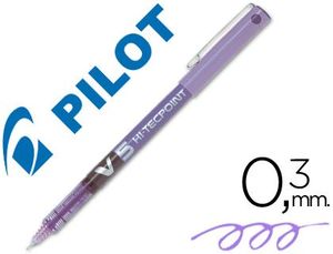 Rotulador Pilot V-5 Violeta