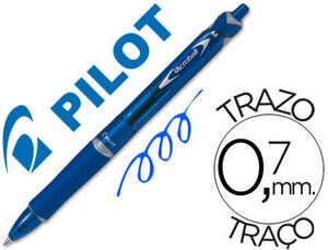 Boligrafo Retractil Pilot Acroball Begreen 0,7 mm Azul