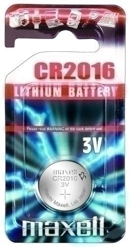 Blister de 4 piles lithium 3V CR2016 DURACELL