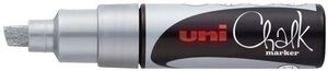 Marcador Tiza Liquida Uni-Ball Chalk Marker Pwe-8K 8. 0 mm Plata