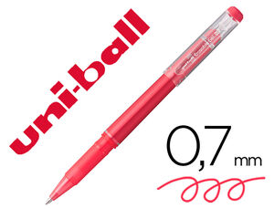 Rotulador Gel Borrable Uni-Ball Uf-222 0,7 mm Rojo