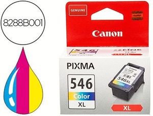 Cartucho Ink-Jet Canon Cl-546Xl Mg 2450 / 2550 Color 500 Pag