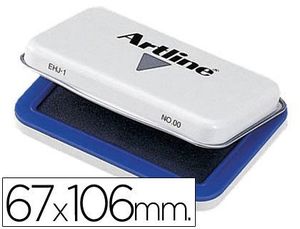 Tampon Artline Nº 1 Azul 67X106 mm