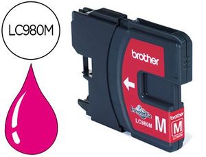 Cartucho Ink-Jet Brother Lc-980M Dcp-145/mfc- 290 Magenta